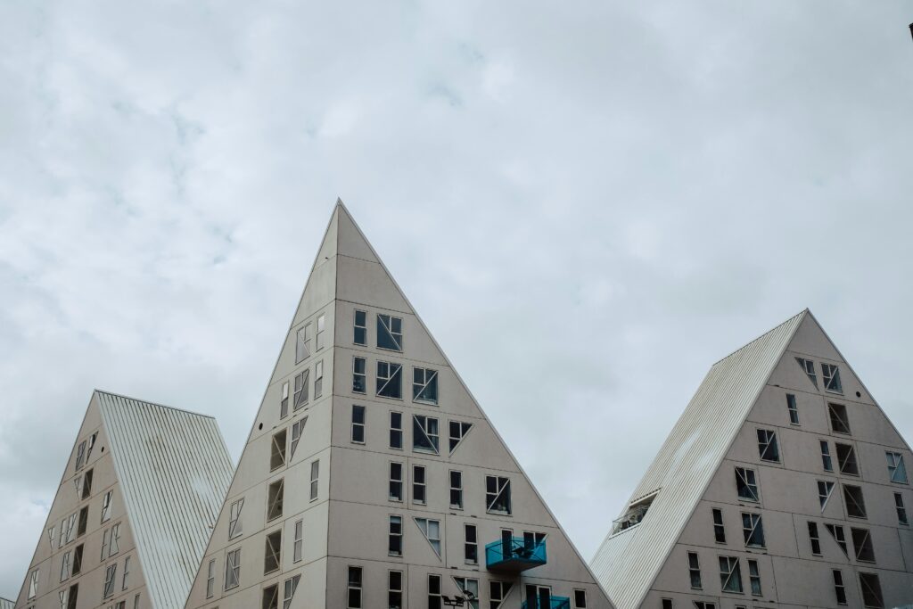 Geometric Modern Architecture, Aarhus, Denmark